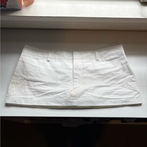 Lioness White Mini Skirt